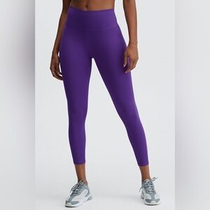 Fabletics Define PowerHold High-Waist 7/8 Leggings Purple – Size M